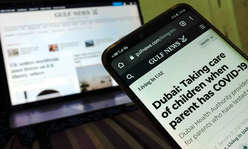 از اپلیکیشن های کاربردی در دبی Gulf News بهترین گزینه برای دسترسی به اخبار دبی است.