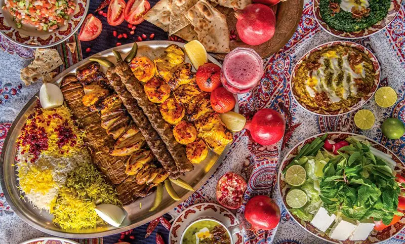 رستوران شبستان شعبه دبی در محله الریگه قرار دارد.