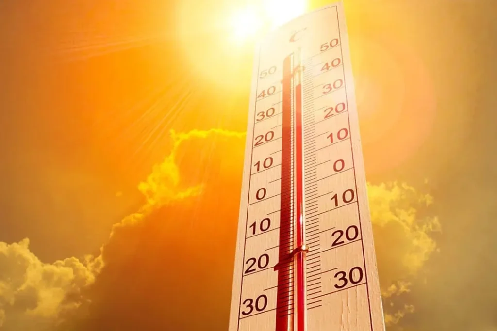 موج شدید گرما در دبی